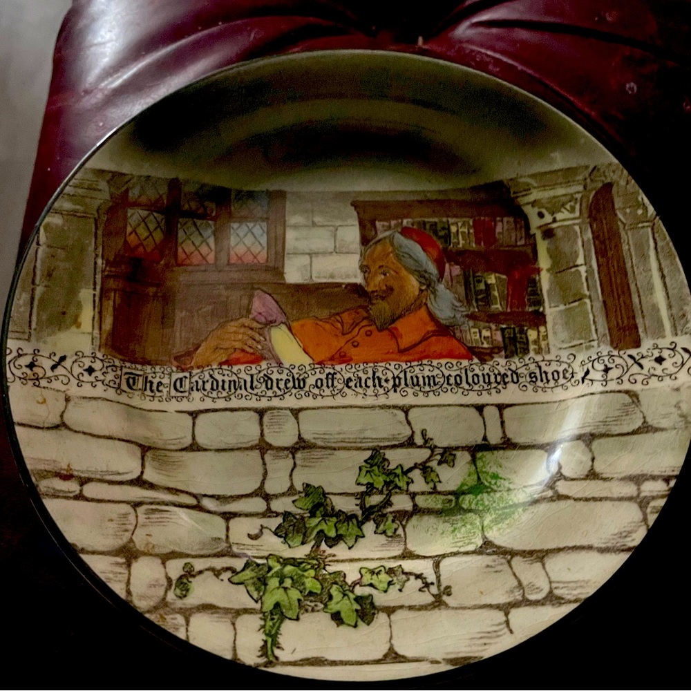 Royal Doulton Decorative Plate with Medieval Scene